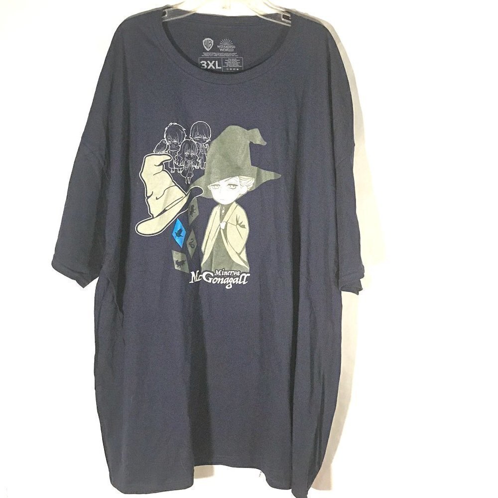 WB Warner Bros Wizarding World Blue 3XL Tee T Shirt